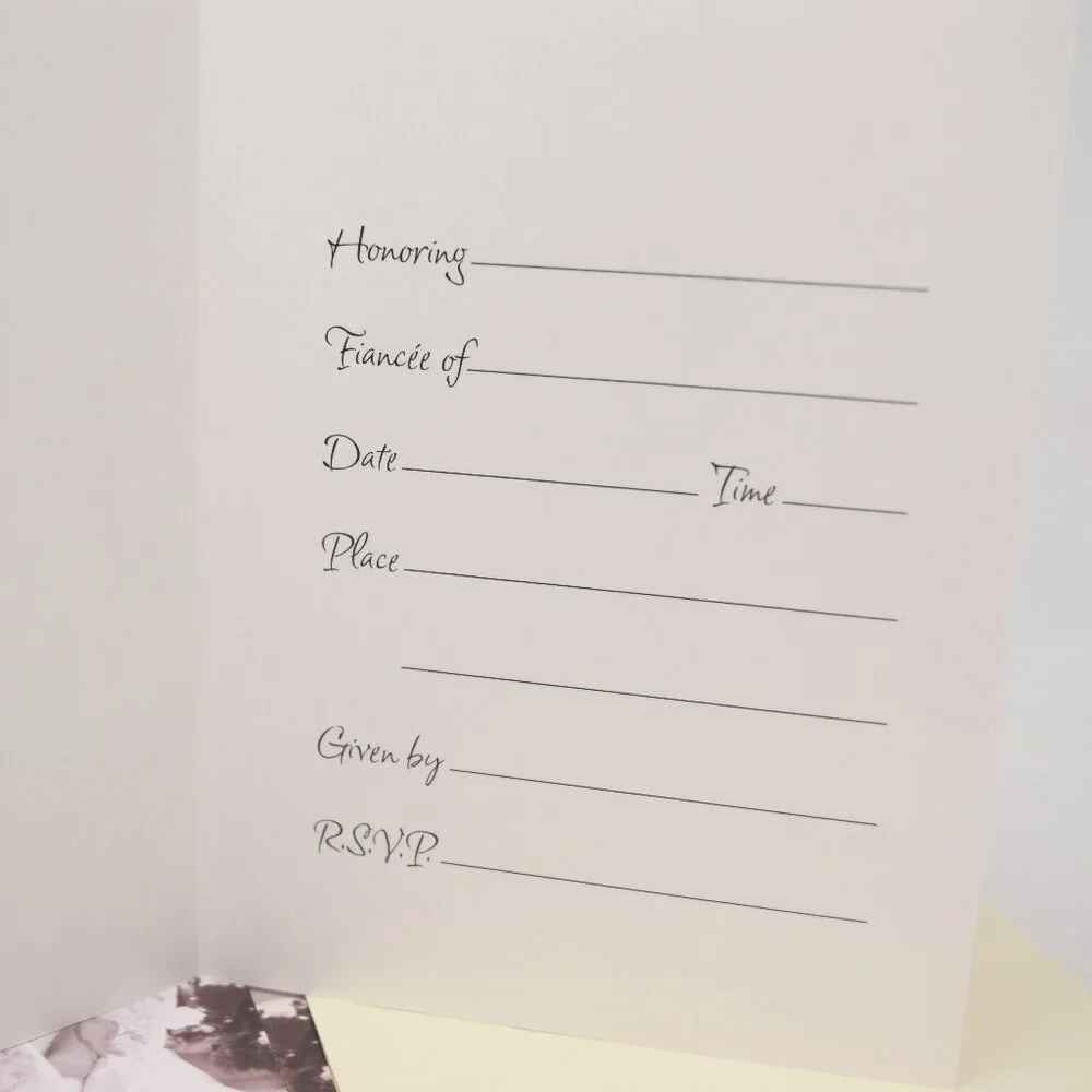2005 American Greetings Bridal Shower Invitation Kim Anderson 17 Count Sweet Lov